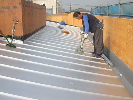 屋上の補修